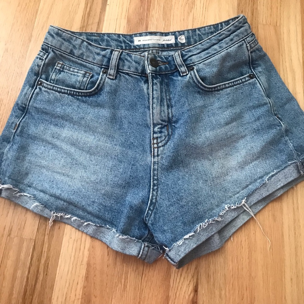 Denim Mom Shorts